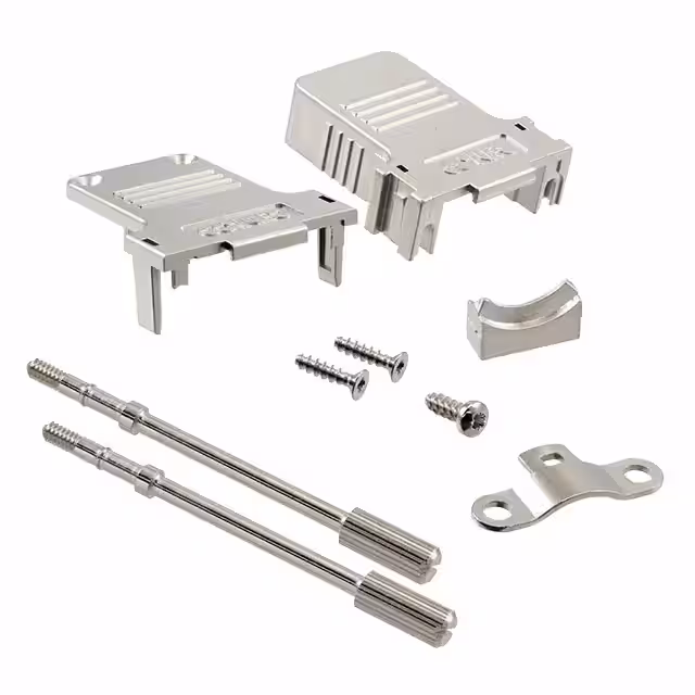 165X04219A Conec  Capots de connecteurs D-Sub en forme de D